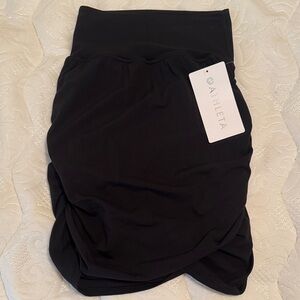 Athleta Elegant Black Wrap Skirt